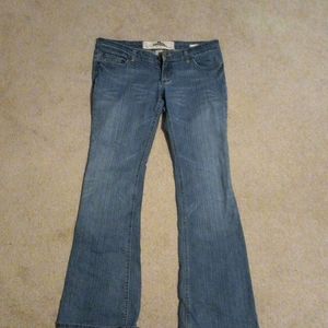 Garage vintage size 11 low rise flared jeans